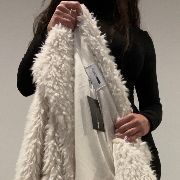 βSugar Daddyβ Teddy Jacket π Ivory π NWT! - Picture 3 of 12